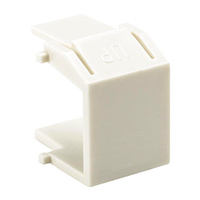 HellermannTyton - BLANK-FW - MOD INSERT BLANK WHITE