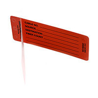 HellermannTyton - CTA1503X2 - FIBER OPTIC MARKER 4X1.5"