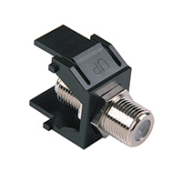 HellermannTyton - FINSERT-B - INSERT F TYPE JACK COUPLER