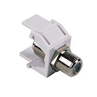 HellermannTyton - FINSERT-W - INSERT F TYPE JACK COUPLER