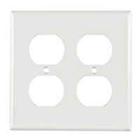 HellermannTyton - FP106DG-W - DUAL GANG 106 DUPLEX