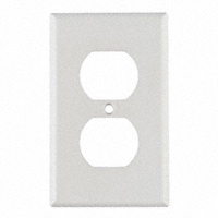 HellermannTyton - FP106-W - 106 DUPLEX FACEPLATE; WHITE