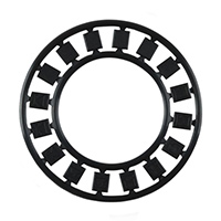 HellermannTyton - FPICONC-BLK - ICON WHEEL LABEL BLACK