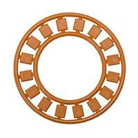 HellermannTyton - FPICONC-ORN - ICON WHEEL LABEL ORANGE