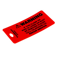 HellermannTyton - GWT003X2 - TELEPHONE GROUND WIRE TAG