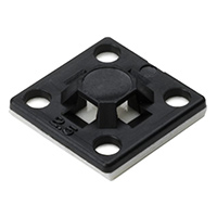 HellermannTyton - MB2.5A0M4 - CABLE TIE MOUNT W/ADH .625'X.625