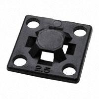 HellermannTyton - MB2.50C2 - CABLE TIE MOUNT .625''X.625''