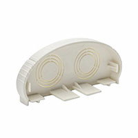 HellermannTyton - MCRFW-EC - END CAP - OFFICE WHITE