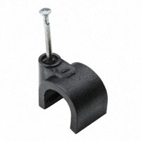 HellermannTyton - NC110 - CBL CLIP U-TYPE BLACK FASTENER