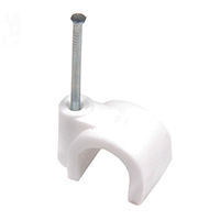HellermannTyton - NC1110 - CBL CLIP U-TYPE WHITE FASTENER