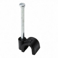 HellermannTyton - NC3.50 - CBL CLIP U-TYPE BLACK FASTENER