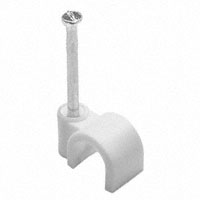 HellermannTyton - NC510 - CBL CLIP U-TYPE WHITE FASTENER