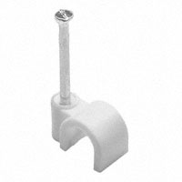 HellermannTyton - NC610 - CBL CLIP U-TYPE WHITE FASTENER
