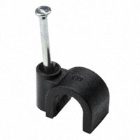 HellermannTyton - NC90 - CBL CLIP U-TYPE BLACK FASTENER