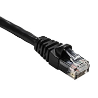 HellermannTyton - PC6BLK10SC - CABLE MOD 8P8C PLUG-PLUG 10'