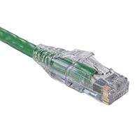 HellermannTyton - PC6GRN3SG - CABLE MOD 8P8C PLUG-PLUG 3'