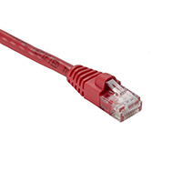 HellermannTyton - PC6RED14S - CABLE MOD 8P8C PLUG-PLUG 14'