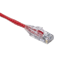 HellermannTyton - PC6RED3SG - CABLE MOD 8P8C PLUG-PLUG 3'