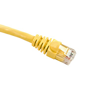 HellermannTyton - PC6YEL10SC - CABLE MOD 8P8C PLUG-PLUG 10'