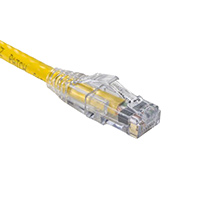 HellermannTyton - PC6YEL3SG - CABLE MOD 8P8C PLUG-PLUG 3'