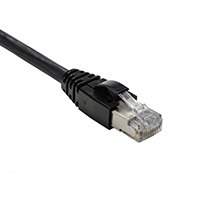 HellermannTyton - PCS6BLK5 - CABLE MOD 8P8C PLUG-PLUG 5'