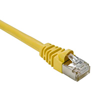 HellermannTyton - PCS6YEL7 - CABLE MOD 8P8C PLUG-PLUG 7'