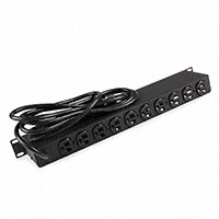 HellermannTyton - POWERSTRIP-10 - 10 OUTLET POWERSTRIP