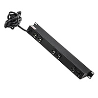 HellermannTyton - POWERSTRIP-6 - 6 OUTLET POWERSTRIP