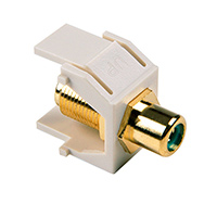 HellermannTyton - RCAFINSERTG-FW - INSERT RCA JACK TO F TYPE JACK