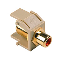 HellermannTyton - RCAFINSERT-I - INSERT RCA JACK TO F TYPE JACK