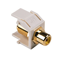 HellermannTyton - RCAFINSERTY-FW - INSERT RCA JACK TO F TYPE JACK