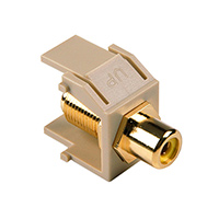 HellermannTyton - RCAFINSERTY-I - INSERT RCA JACK TO F TYPE JACK