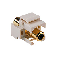 HellermannTyton - RCAINSERTB-FW - INSERT RCA JACK COUPLER