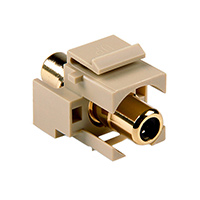 HellermannTyton - RCAINSERTB-I - INSERT RCA JACK COUPLER