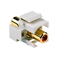 HellermannTyton - RCAINSERTR-FW - INSERT RCA JACK COUPLER