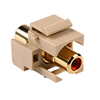 HellermannTyton - RCAINSERTR-I - INSERT RCA JACK COUPLER