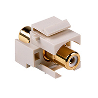 HellermannTyton - RCAINSERTW-FW - INSERT RCA JACK COUPLER