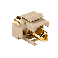 HellermannTyton - RCAINSERTY-I - INSERT RCA JACK COUPLER