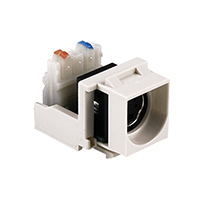 HellermannTyton - RCAR110-FW - INSERT RCA JACK TO IDC CONN