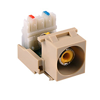 HellermannTyton - RCAY110-I - INSERT RCA JACK TO IDC CONN