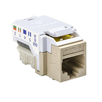 HellermannTyton - RJ45FC3-I - INSERT RJ45 JACK TO IDC CONN