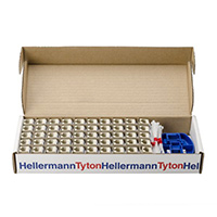HellermannTyton - RJ45FC5EB-FW - INSERT RJ45 JACK TO IDC 50/BX