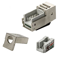 HellermannTyton - RJ45FC6AS12 - INSERT RJ45 JACK TO IDC CON BULK