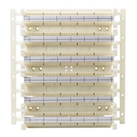 HellermannTyton - T110WBL300 - CONN WRG BLOCK 300PR W/LEGS