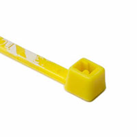 HellermannTyton - T18R4-10K2 - CABLE TIE 18 LB 3.93" YEL/WHITE