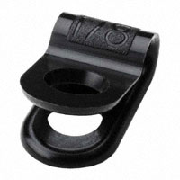 HellermannTyton - T3D01250M4 - CBL CLAMP P-TYPE BLACK FASTENER