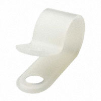 HellermannTyton - T3D037510M4 - CBL CLAMP P-TYPE WHITE FASTENER