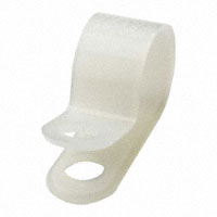 HellermannTyton - T3D043710M4 - CBL CLAMP P-TYPE WHITE FASTENER