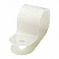 HellermannTyton - T3D050010M4 - CBL CLAMP P-TYPE WHITE FASTENER