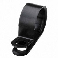 HellermannTyton - T3D06250M4 - CBL CLAMP P-TYPE BLACK FASTENER